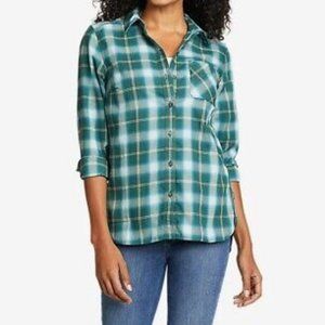 Eddie Bauer Expedition Performance Flannel Size Small